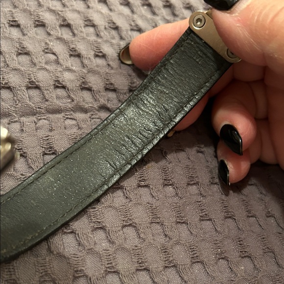 Louis Vuitton Black Leather Men's Bracelet - Picture 8 of 14